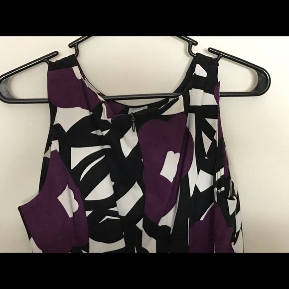 Purple/Black Floral Dress - Picture 3 of 3